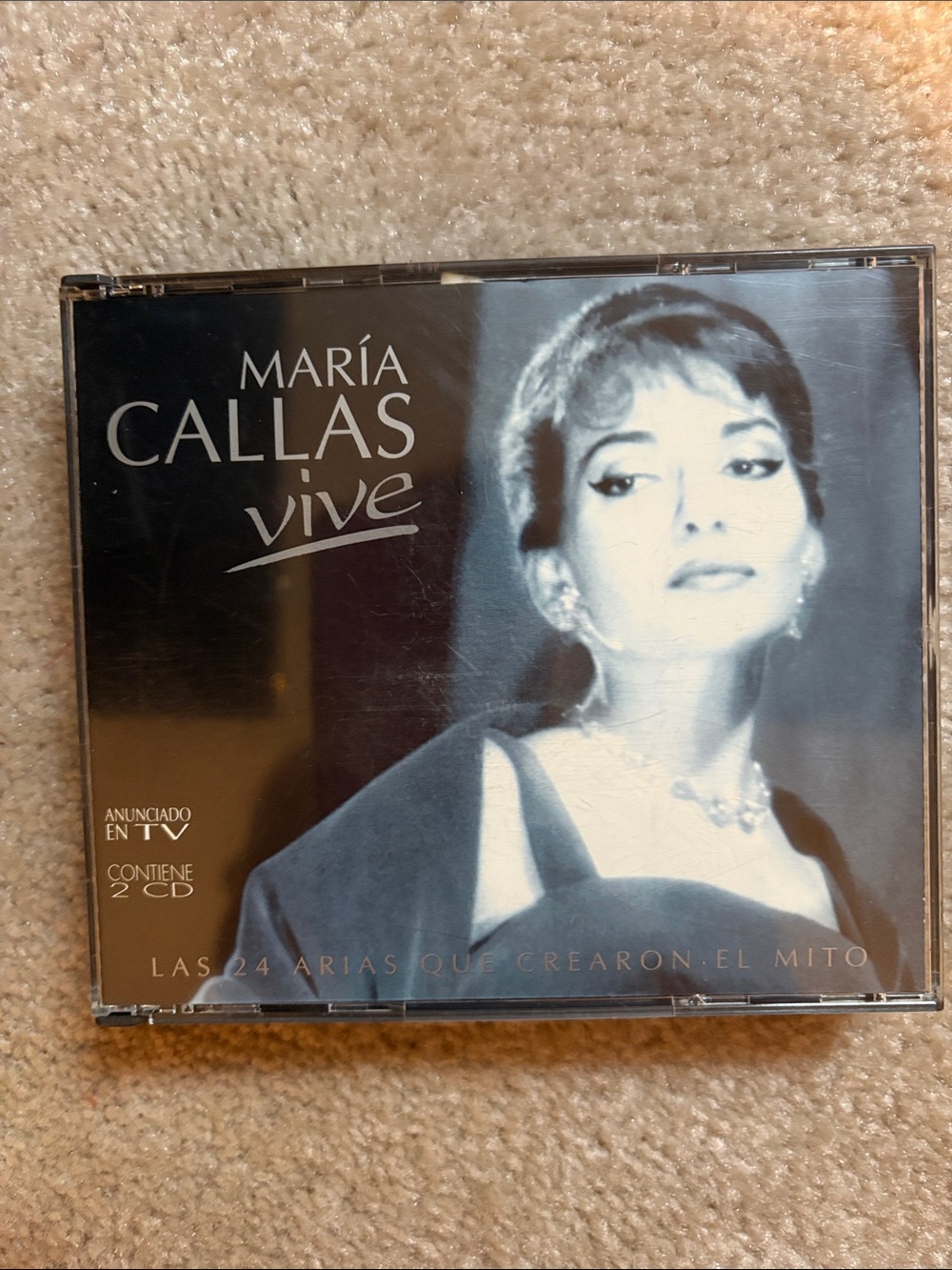 María Callas Vive CD Set - 2 CDs and booklet.